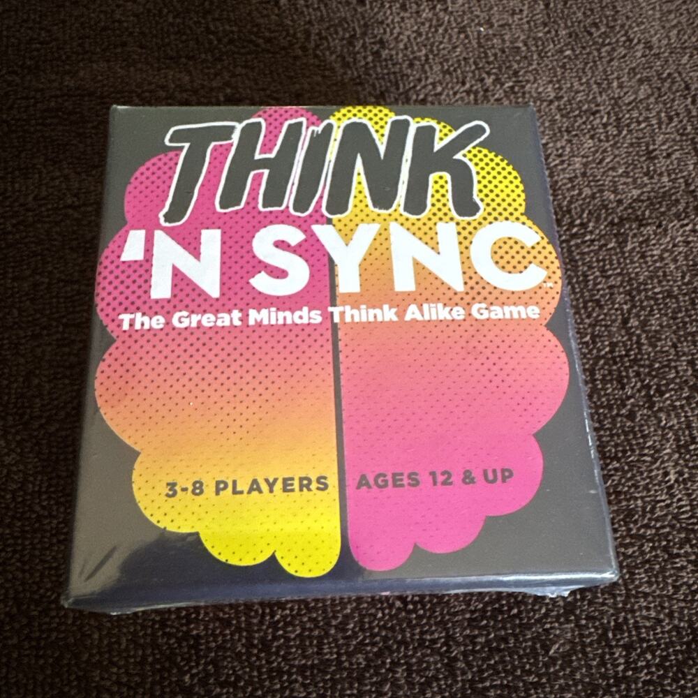 Think 'N Sync Game Brand New In Sealed Box